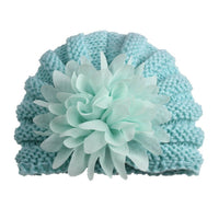 Thumbnail for BabyMoon Baby Knitted Flower Cap - Distacart