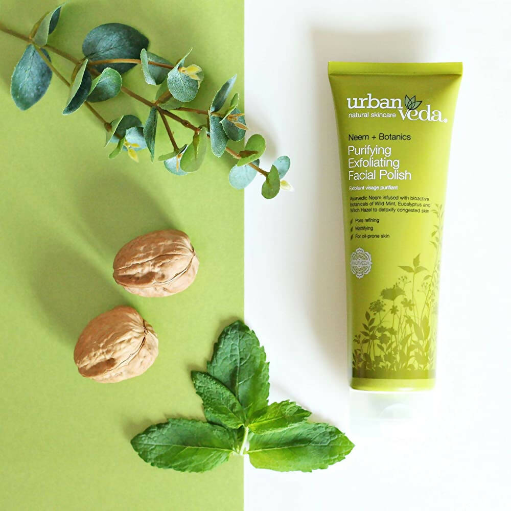 Urban Veda Purifying Exfoliating Facial Polish - Distacart
