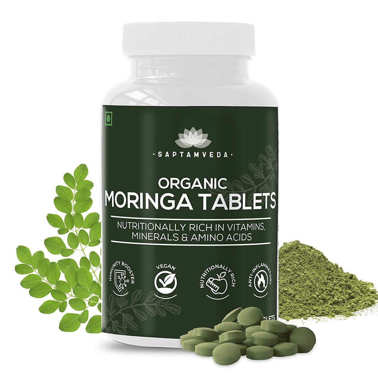 Saptamveda Organic Moringa Tablets