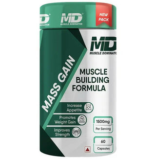 Muscle Dominator Mass Gain Capsules - Distacart