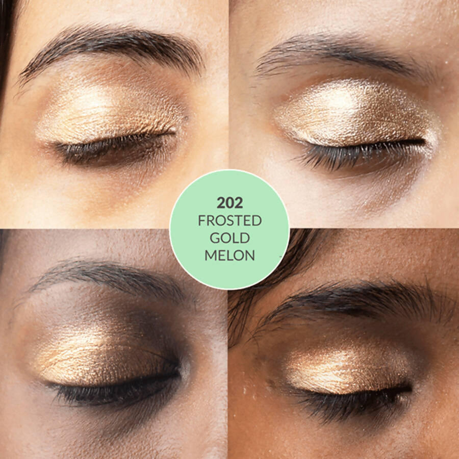 Disguise Satin Smooth Eyeshadow Squares - Frosted Gold Melon 202 - Distacart