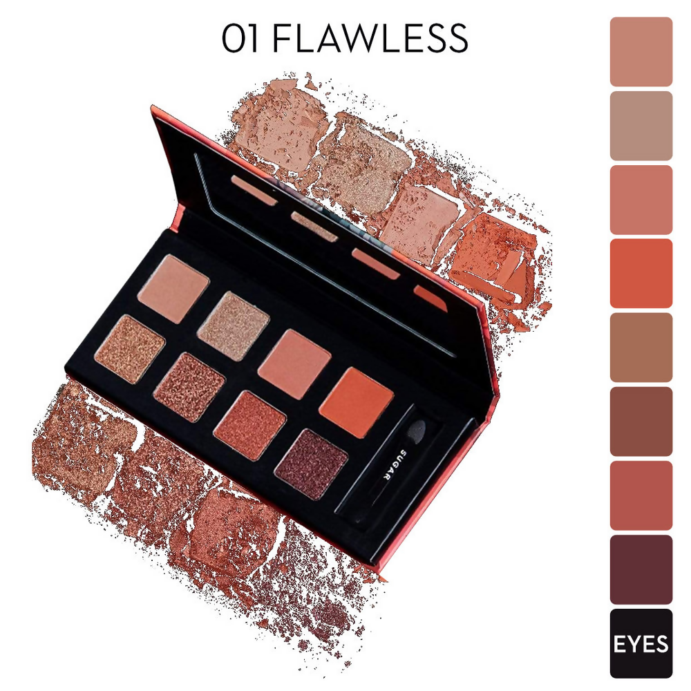 Sugar Blend The Rules Eyeshadow Palette - 01 Flawless - Distacart