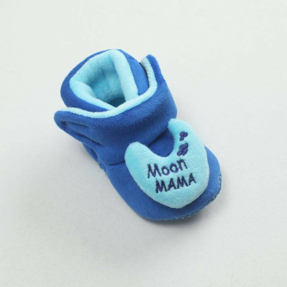 Tiny Bugs For Boys & Girls Baby Winter Booties - Blue - Distacart