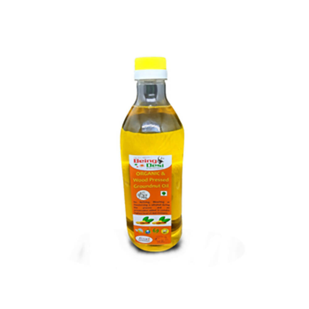 Being Desi Organic Wood pressed Groundnut Oil - Distacart