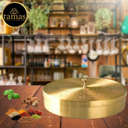 Tamas Brass Spice / Masala Box - Distacart