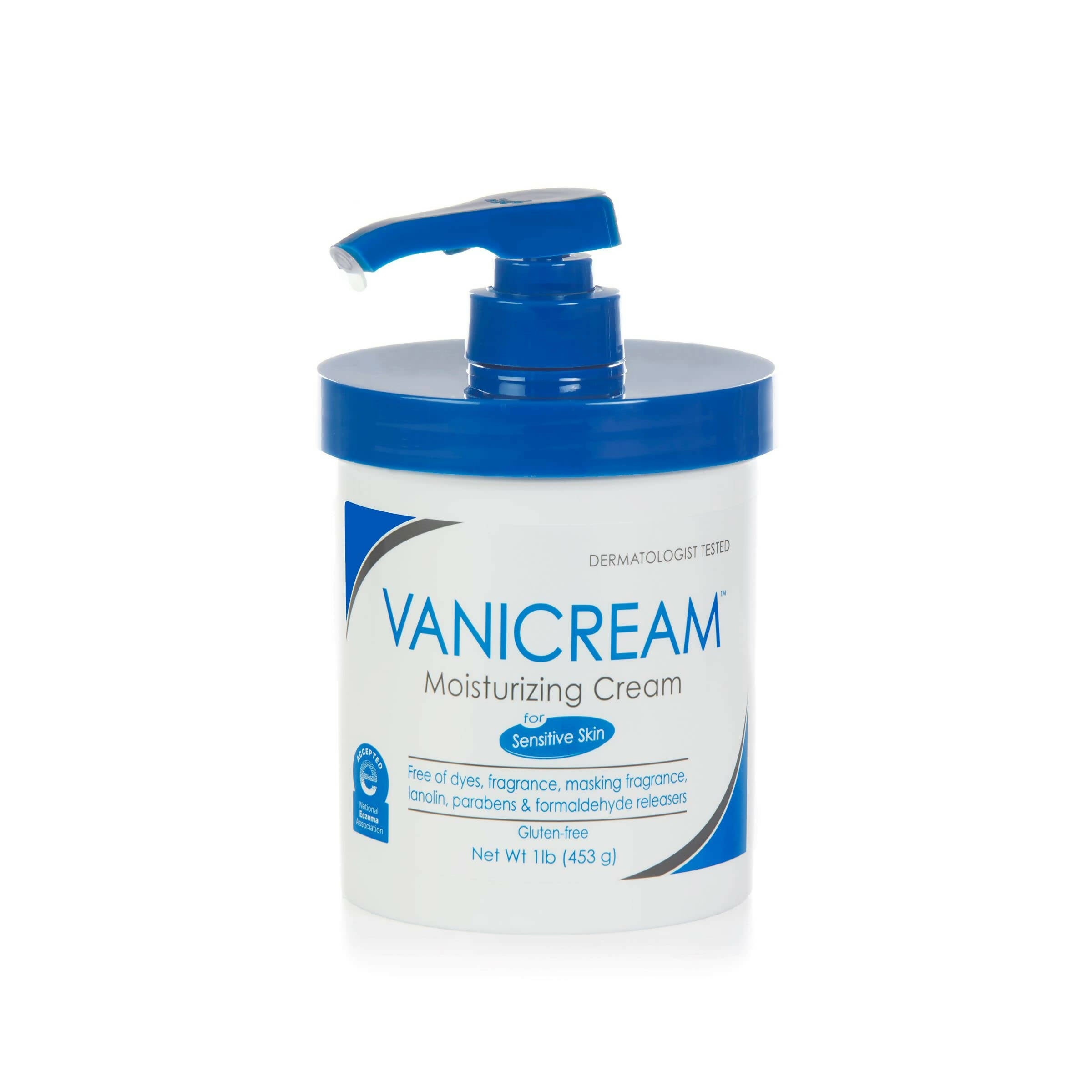 Vanicream Moisturizing Skin Cream with Pump Dispenser - Distacart