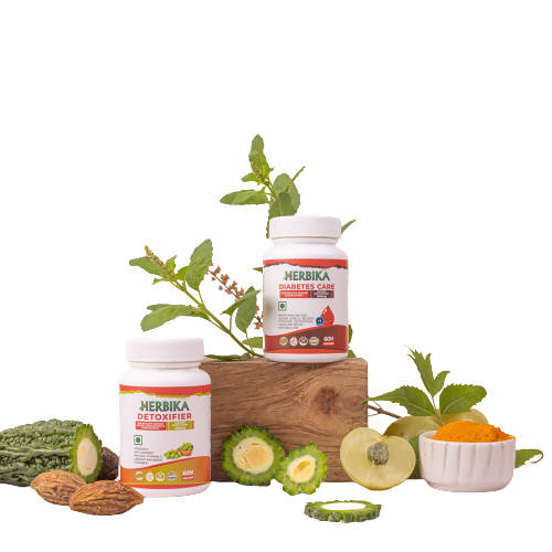 Herbika Detoxifier + Diabetes Care Capsules - Distacart