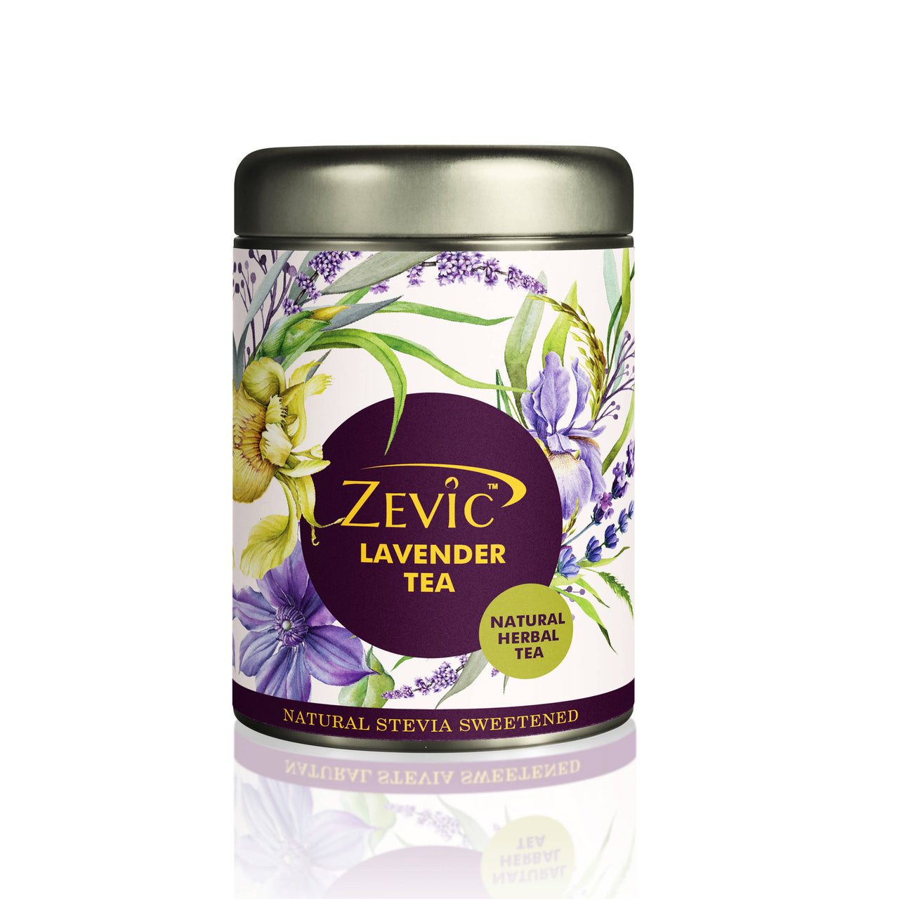 Zevic Premium Lavender Flowers Green Tea