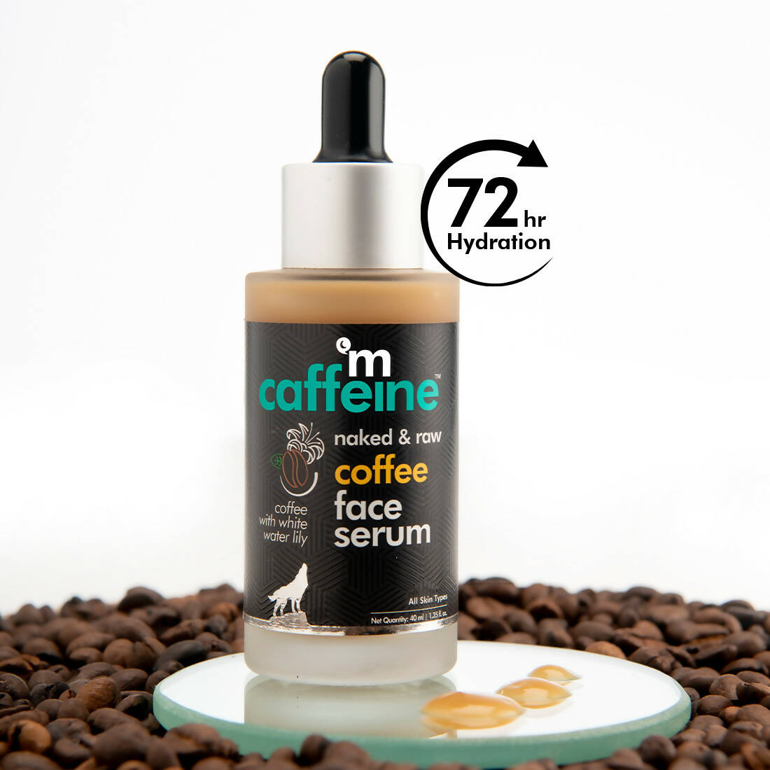 mCaffeine Raw Coffee Face Serum - Distacart