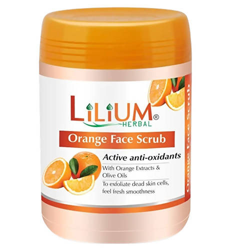 Lilium Herbal Orange Face Scrub - Distacart