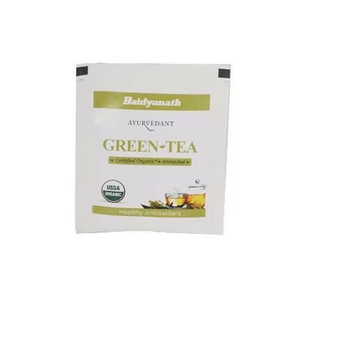 Baidyanath Jhansi Organic Green Tea Bags - Distacart