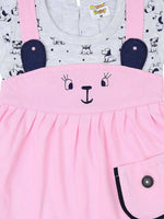 Thumbnail for NammaBaby Baby Girl's A-Line Mini Frock Dress - Pink - Distacart