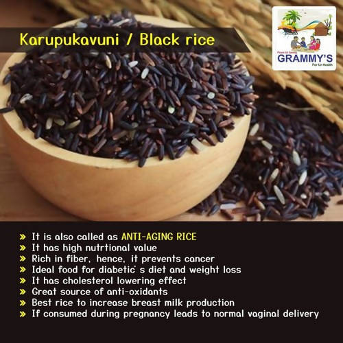 Grammy's Karuppu Kavuni Black Rice - Distacart