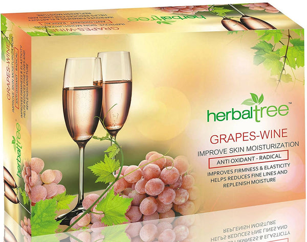 Herbal Tree Grape Wine Facial Kit - Distacart