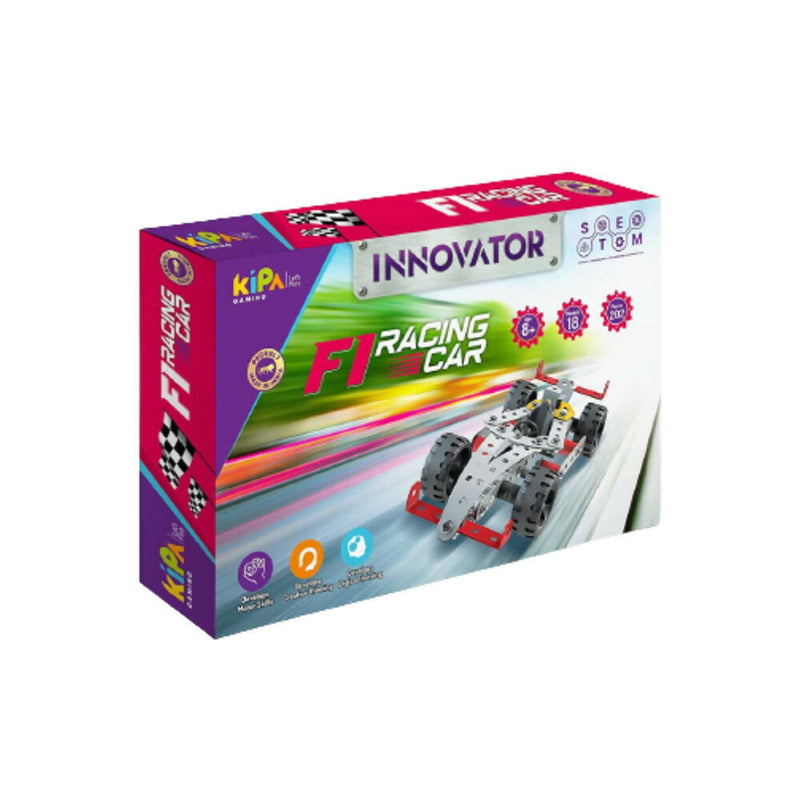Kipa Innovator - F1 Racing Car 202 Pieces Laser Cut - 1 DIY, Educational, Learning, Stem, Building and Construction Toys +5 Years - Distacart
