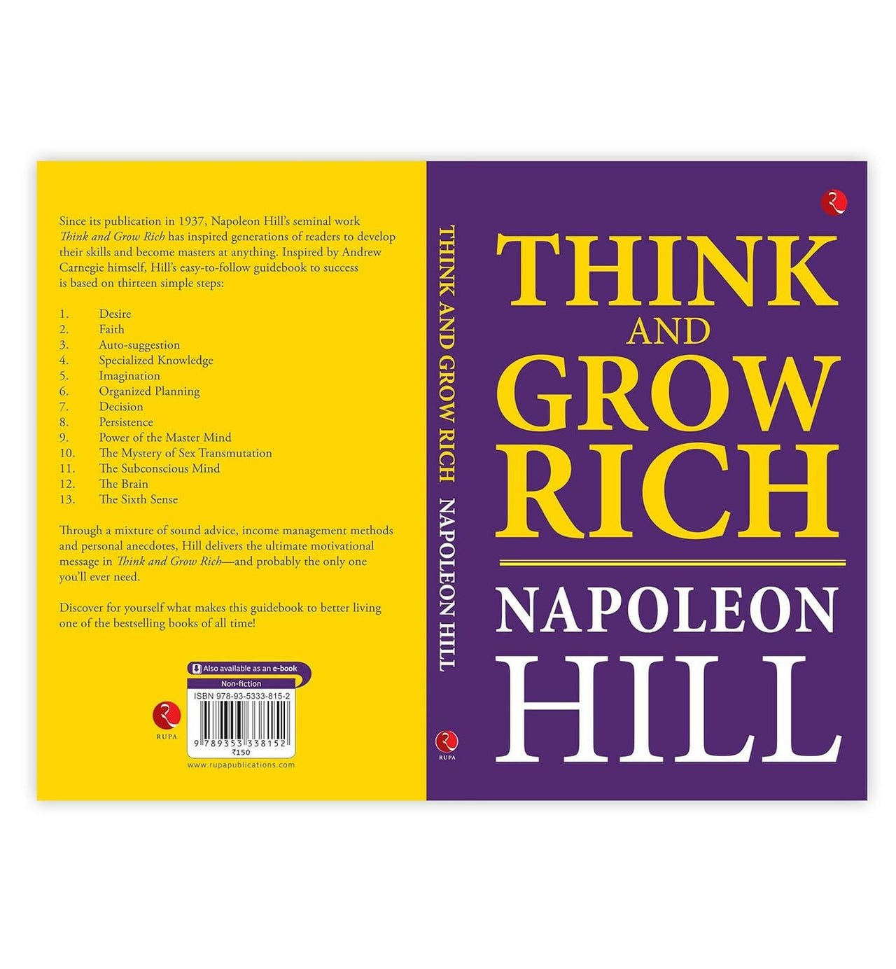 Think And Grow Rich by Napoleon Hill - Distacart