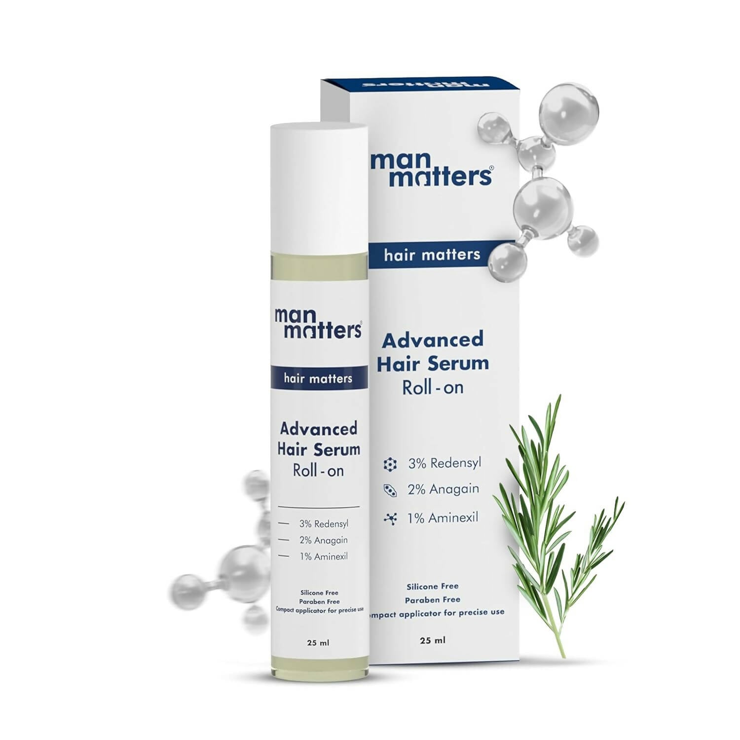 Man Matters Advanced Hair Growth Serum Roll on - Distacart