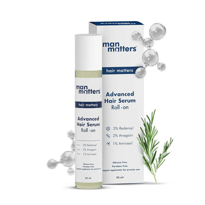 Man Matters Advanced Hair Growth Serum Roll on - Distacart