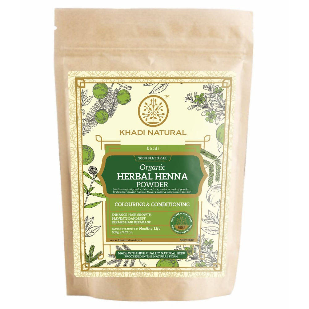 Khadi Natural Organic Herbal Henna Powder