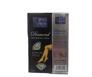 New Shama Jiyo Fresh Diamond Hair Removal Cream - Distacart