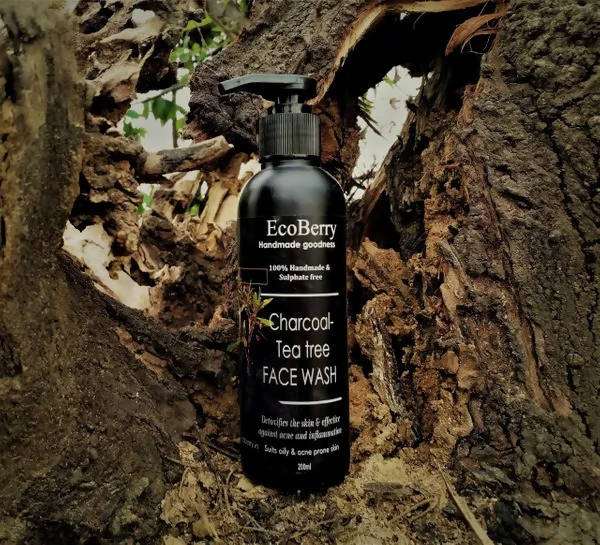 Ecoberry Handmade Charcoal - Tea Tree Face Wash