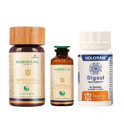 Biogetica Freedom Digestive Support Kit With Silybummarianum Seeds &amp; Grd 30 Formula