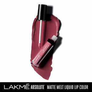 Lakme Absolute Matte Melt Liquid Lip Color - Rose Love