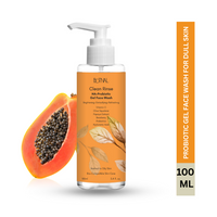Thumbnail for Botnal Clean Rinse Probiotic Gel Face Wash With Vitamin C, Hyaluronic Acid and Papaya - Distacart
