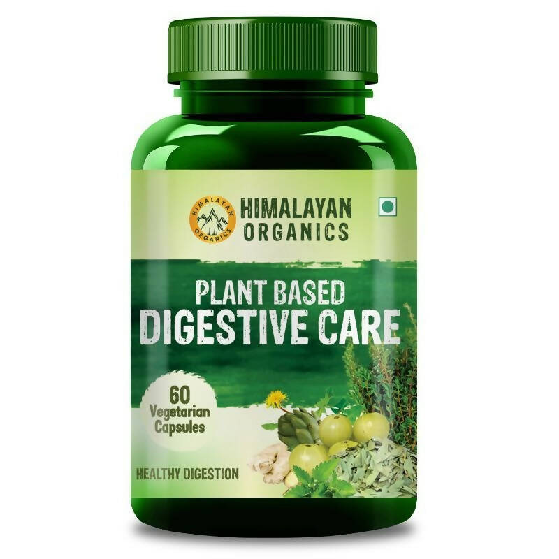 Himalayan Organics Plant Based Digestive Care Vegetarian Capsules - Distacart