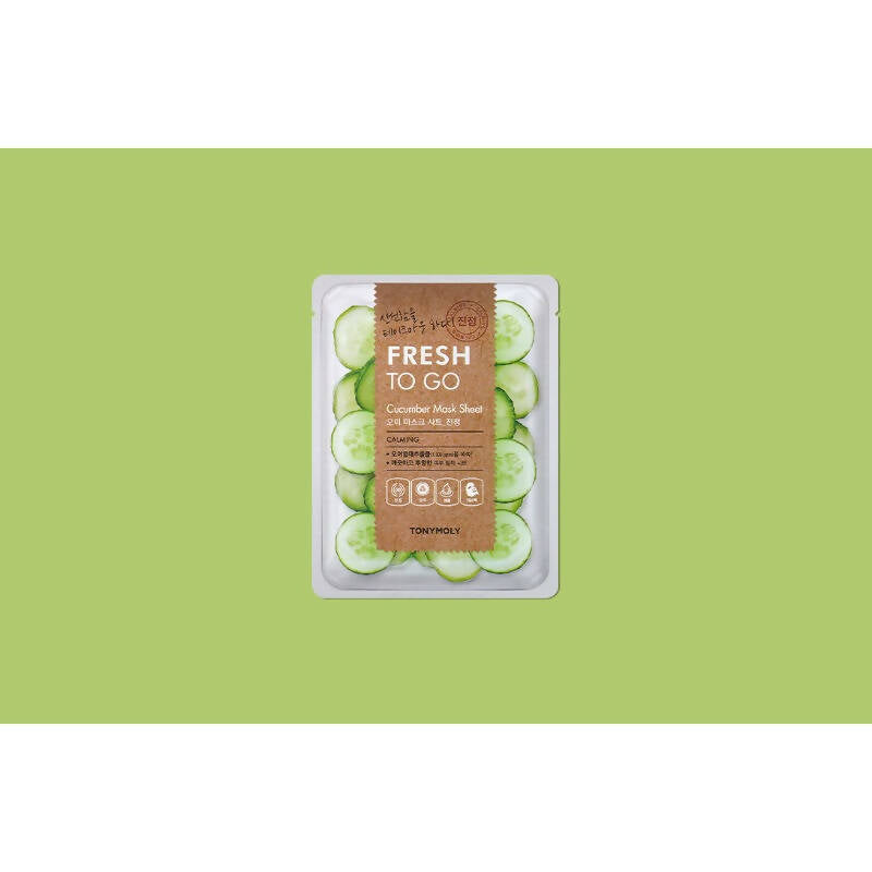 Tonymoly Fresh To Go Cucumber Mask Sheet Calming - Distacart