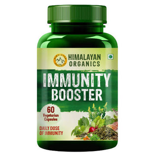 Himalayan Organics Immunity Booster, Daily Dose For Immunity: 60 Vegetarian Capsules