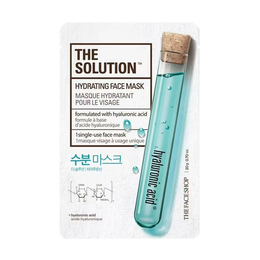 The Face Shop The Solution Hydrating Face Mask - Distacart