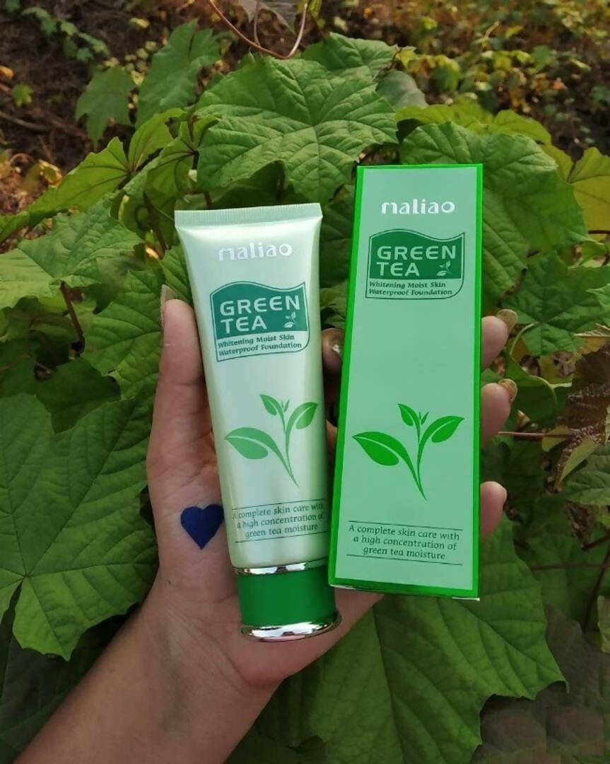 Maliao Professional Green Tea Whitening Foundation - Distacart