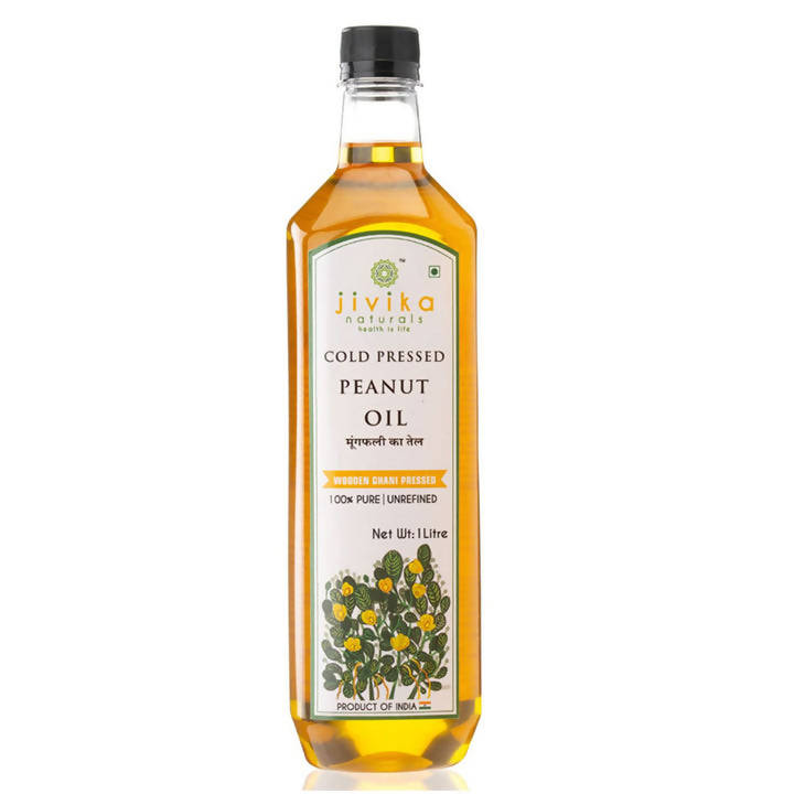 Jivika Naturals Cold Pressed Peanut Oil - Distacart