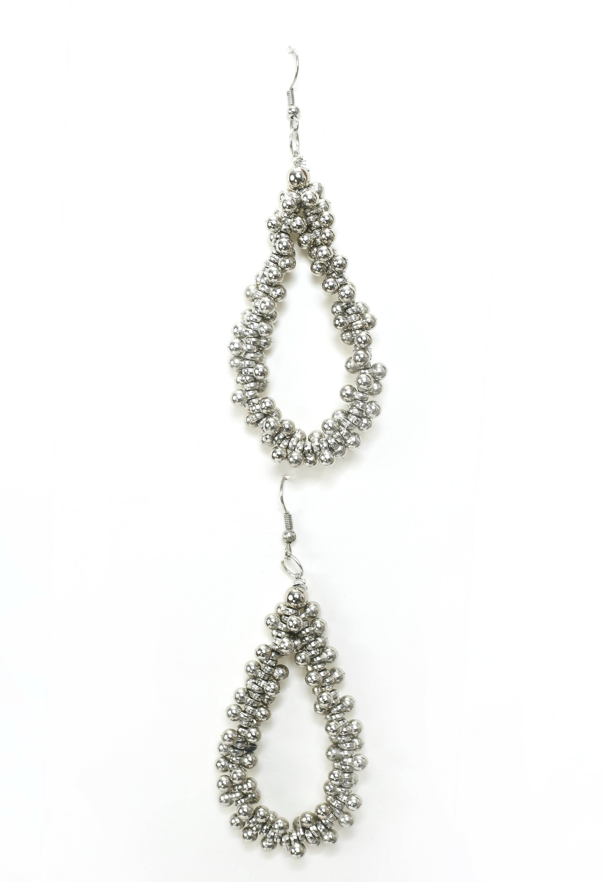 Mominos Fashion Johar Kamal Oxidised Silver-Plated Brass Finish Radha Kishan Long Necklace For Women - Distacart