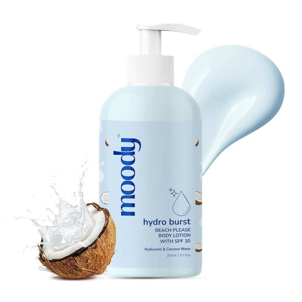 Moody 7D Hydro Burst Bleach Please Body Lotion with SPF 30 - Distacart