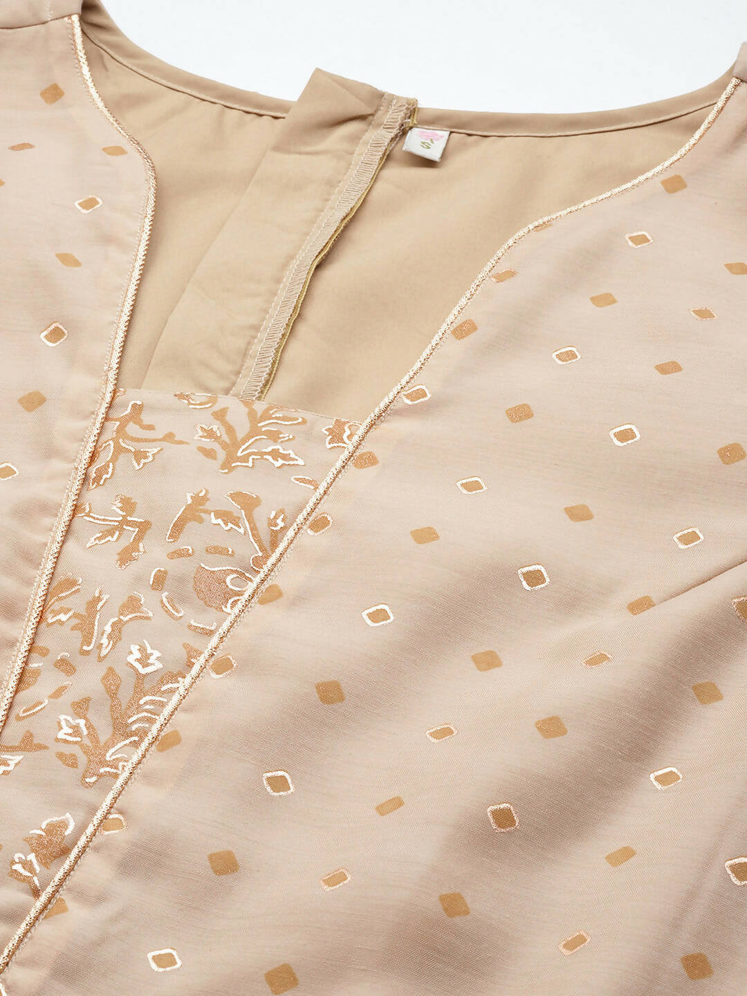 Ahalyaa Off White & Pink Printed Basic Jumpsuit - Distacart