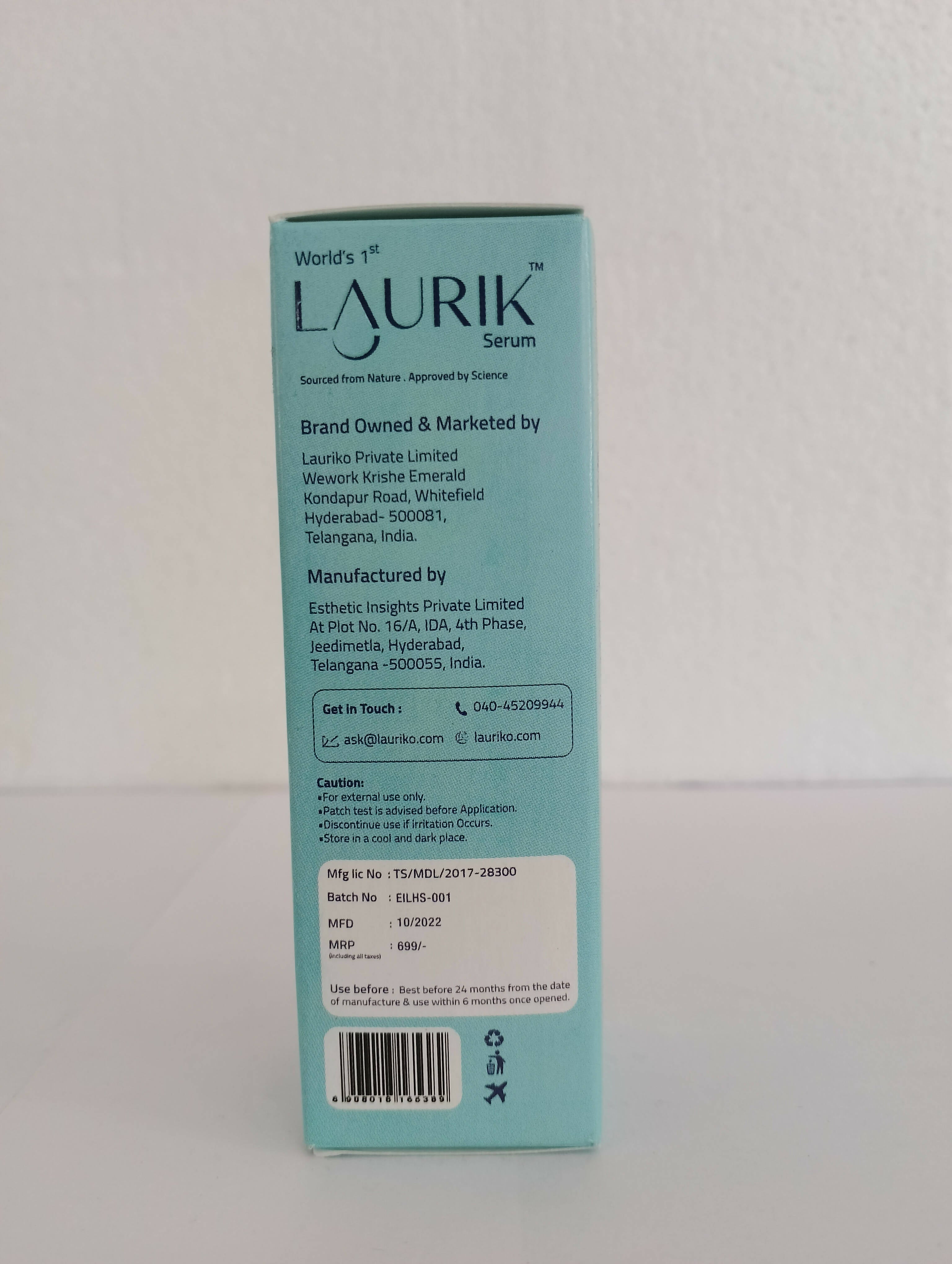 Laurik Hair Scalp Serum For Men & Women | Redensyl, Procapil, Keratin, Biotin & Lauric Acid | Strengthener Hair Follicles & Growth - Distacart