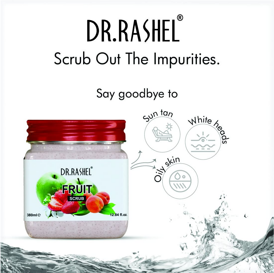 Dr.Rashel Fruit Scrub For Face And Body - Distacart