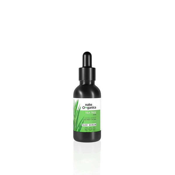 Nake Organica Tea Tree Acne Face Serum - Distacart
