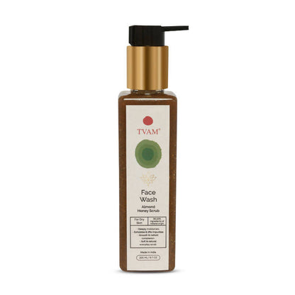 Tvam Almond Honey Scrub & Face Wash - Distacart