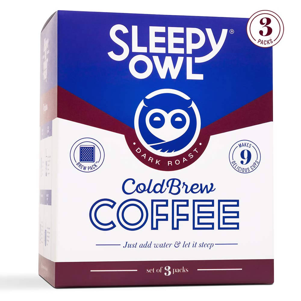 Sleepy Owl Dark Roast Cold Brew Coffee