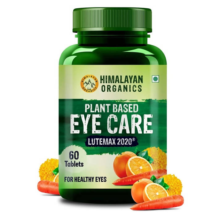 Himalayan Organics Plant Based Eye Care Tablets Lutemax 2020 For Healthy Eyes
