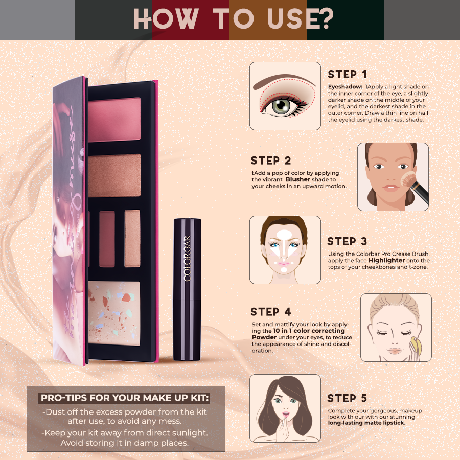 Colorbar Make Up Kit The Morning Muse - Distacart