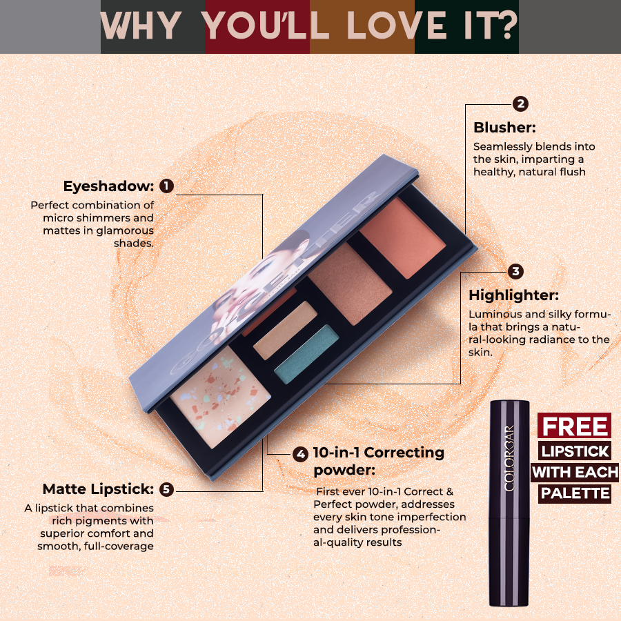 Colorbar Make Up Kit The Go-Getter - Distacart