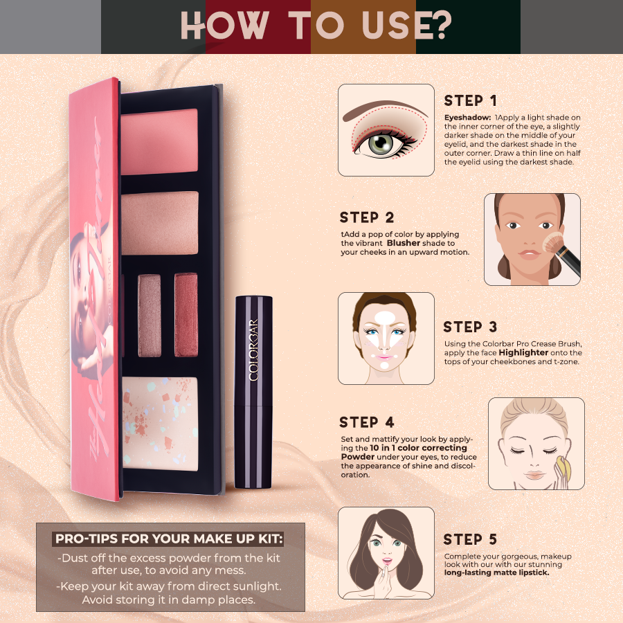 Colorbar Make Up Kit Head Turner - Distacart