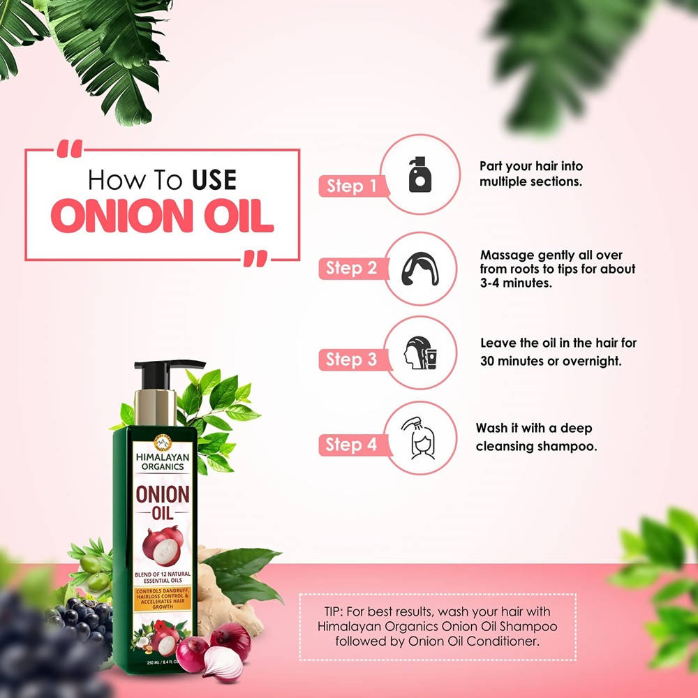 Himalayan Organics Onion Oil - Distacart
