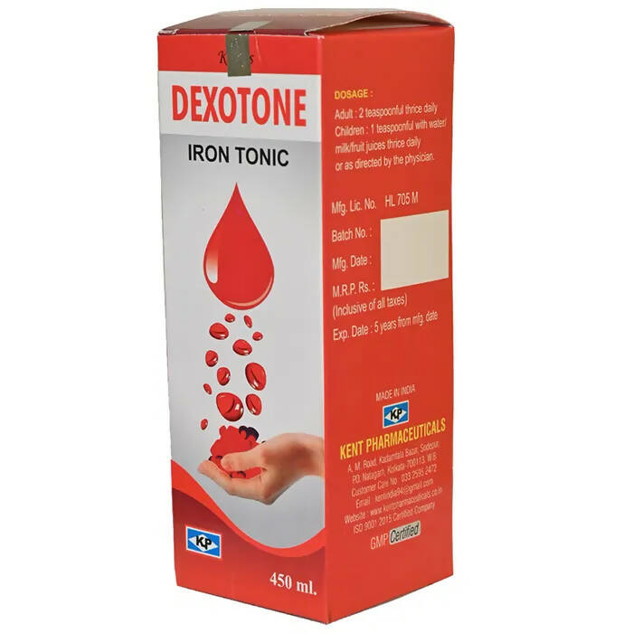 Kent Pharma Dexotone Iron Tonic - Distacart