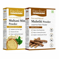 Thumbnail for Elecious Naturals Mulethi and Multani Powder - Distacart