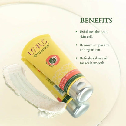 Lotus Organics+ Brightening De-Tan Scrub - Distacart